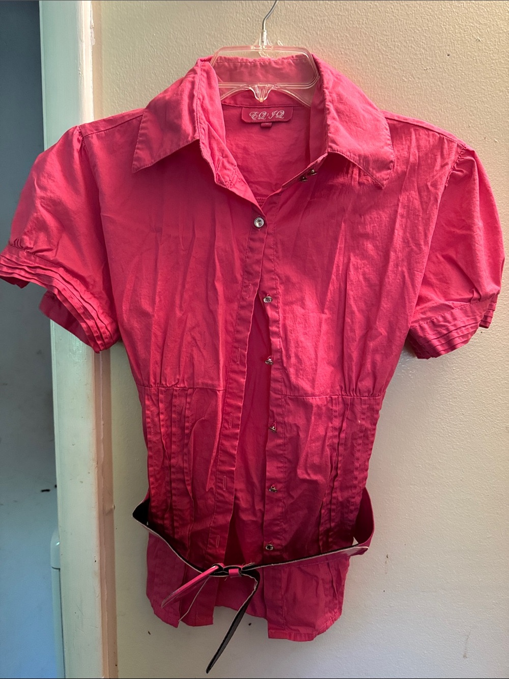 EQ JQ PINK TOP